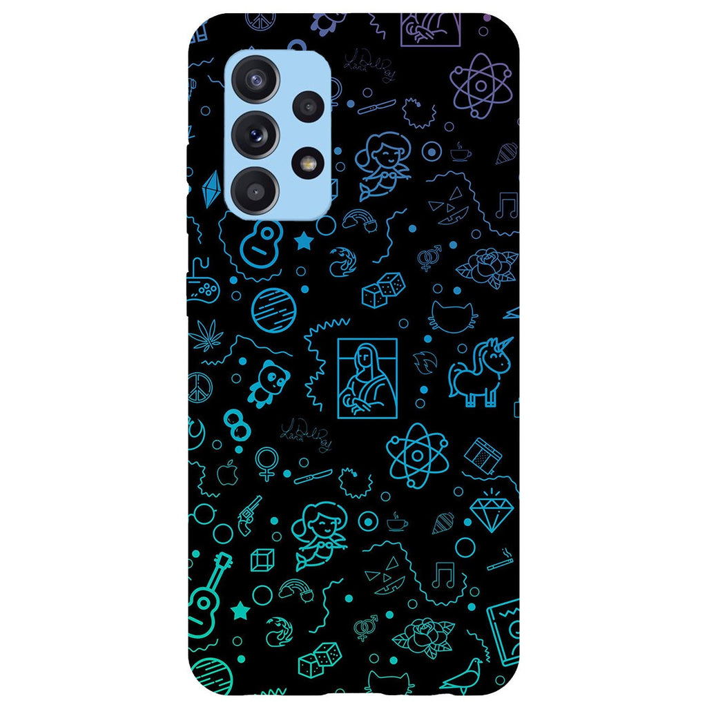 Husa Samsung Galaxy A32 5G model Neon Art, Silicon, TPU, Viceversa