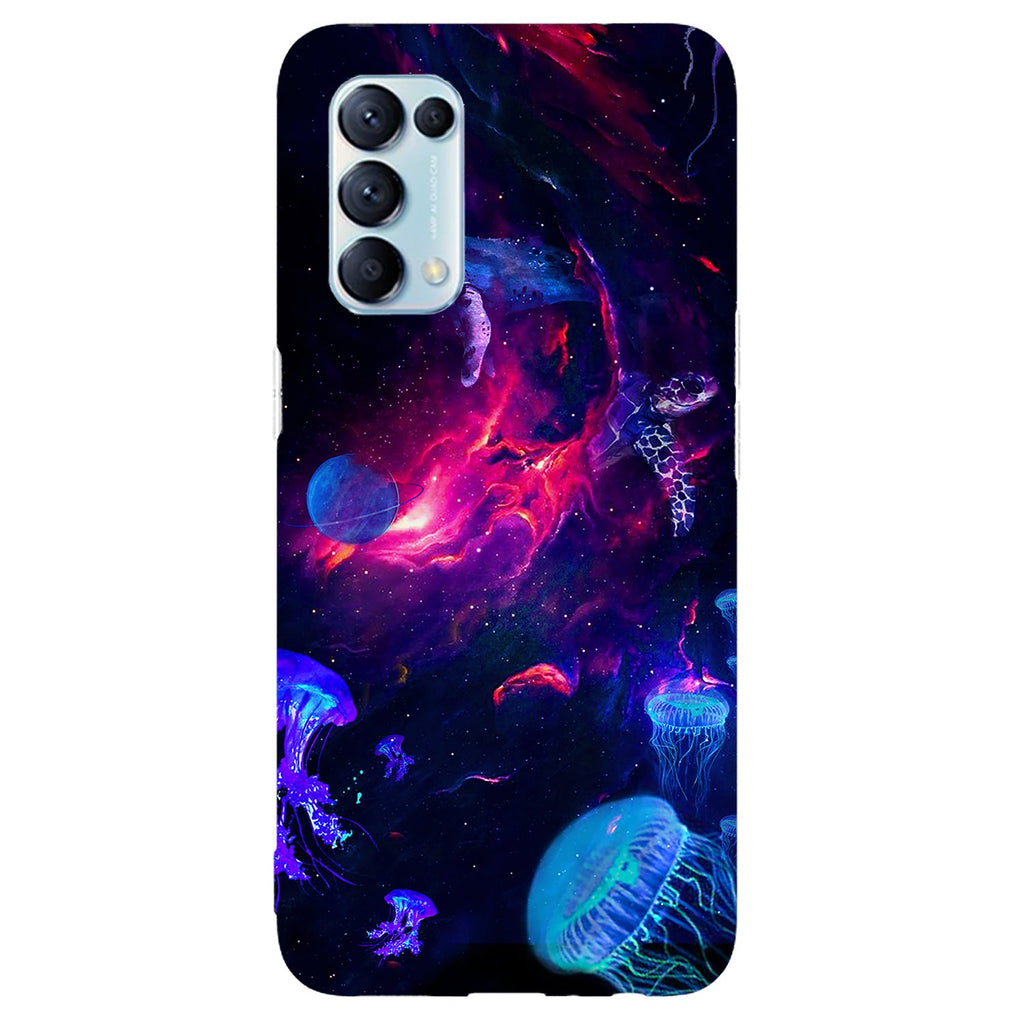 Husa compatibila cu Oppo Reno 5 4G model Space Life, Silicon, TPU, Viceversa