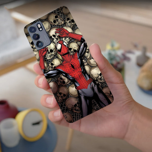 Husa compatibila cu Oppo Reno 5 4G model Spiderman, Silicon, TPU, Viceversa