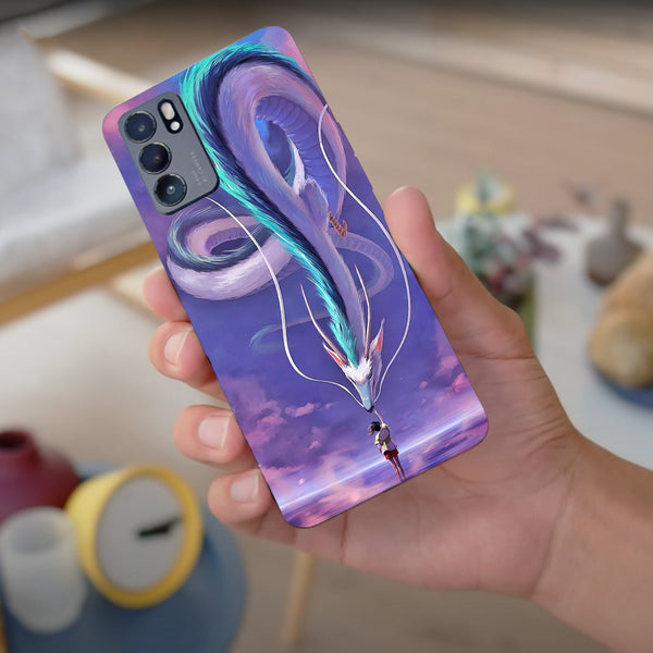 Husa compatibila cu Oppo Reno 5 4G model Spirited Away, Silicon, TPU, Viceversa