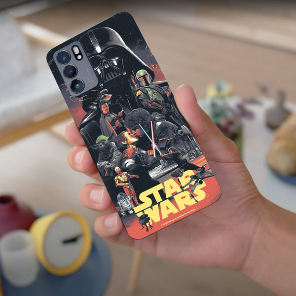 Husa compatibila cu Oppo Reno 5 4G model Star Wars, Silicon, TPU, Viceversa