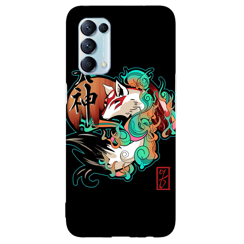 Husa compatibila cu Oppo Reno 5 4G model Sun Goddess Amaterasu, Silicon, TPU, Viceversa