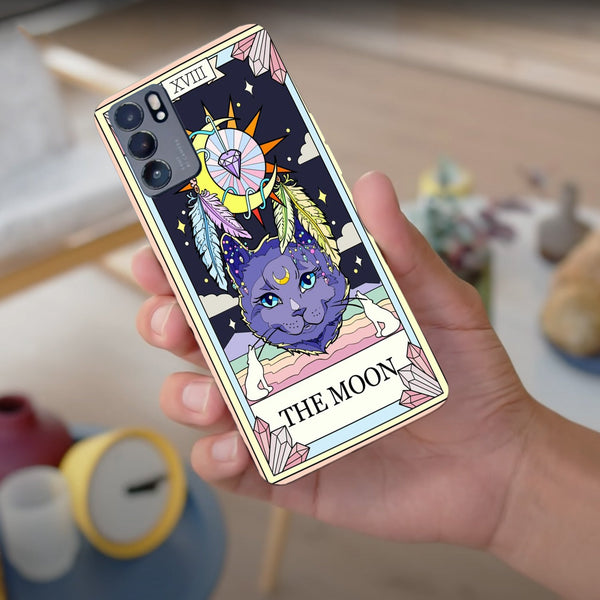 Husa compatibila cu Oppo Reno 5 4G model The moon cat, Silicon, TPU, Viceversa