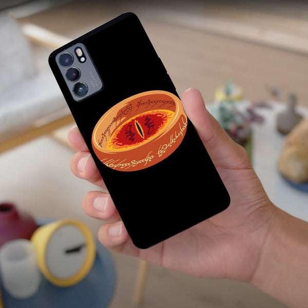 Husa compatibila cu Oppo Reno 5 4G model The one ring, Silicon, TPU, Viceversa