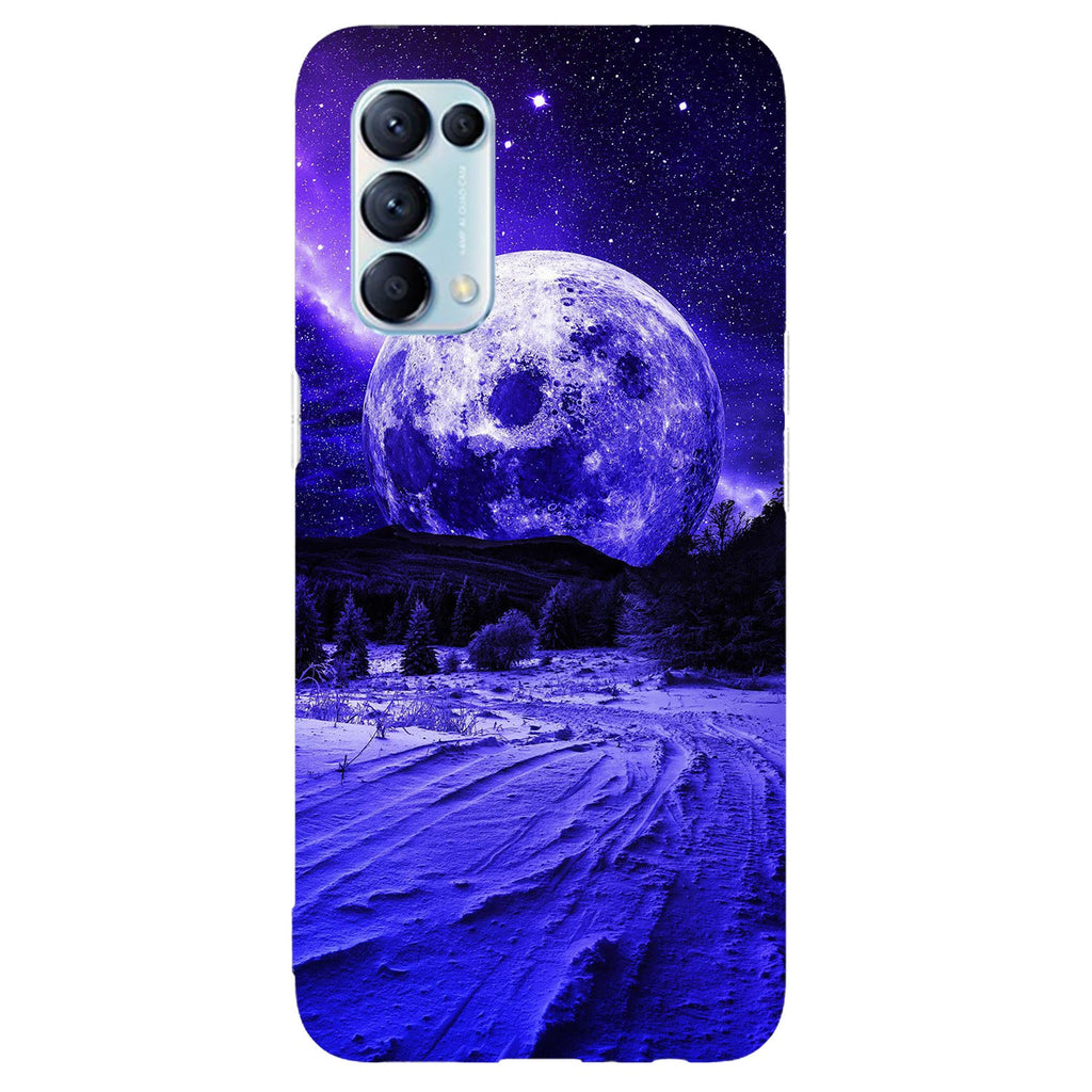 Husa compatibila cu Oppo Reno 5 4G model To the moon, Silicon, TPU, Viceversa