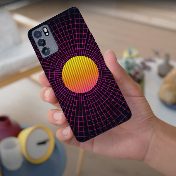 Husa compatibila cu Oppo Reno 5 4G model Vaporwave, Silicon, TPU, Viceversa