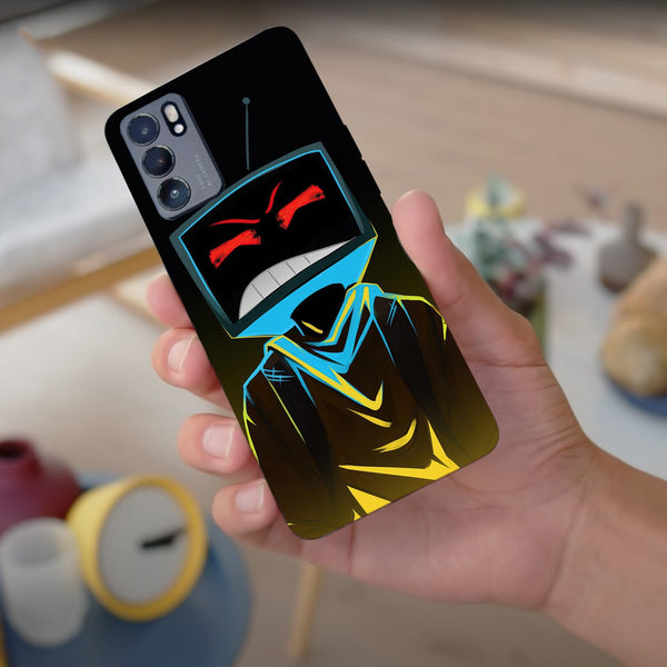 Husa compatibila cu Oppo Reno 5 4G model We are all mad, Silicon, TPU, Viceversa