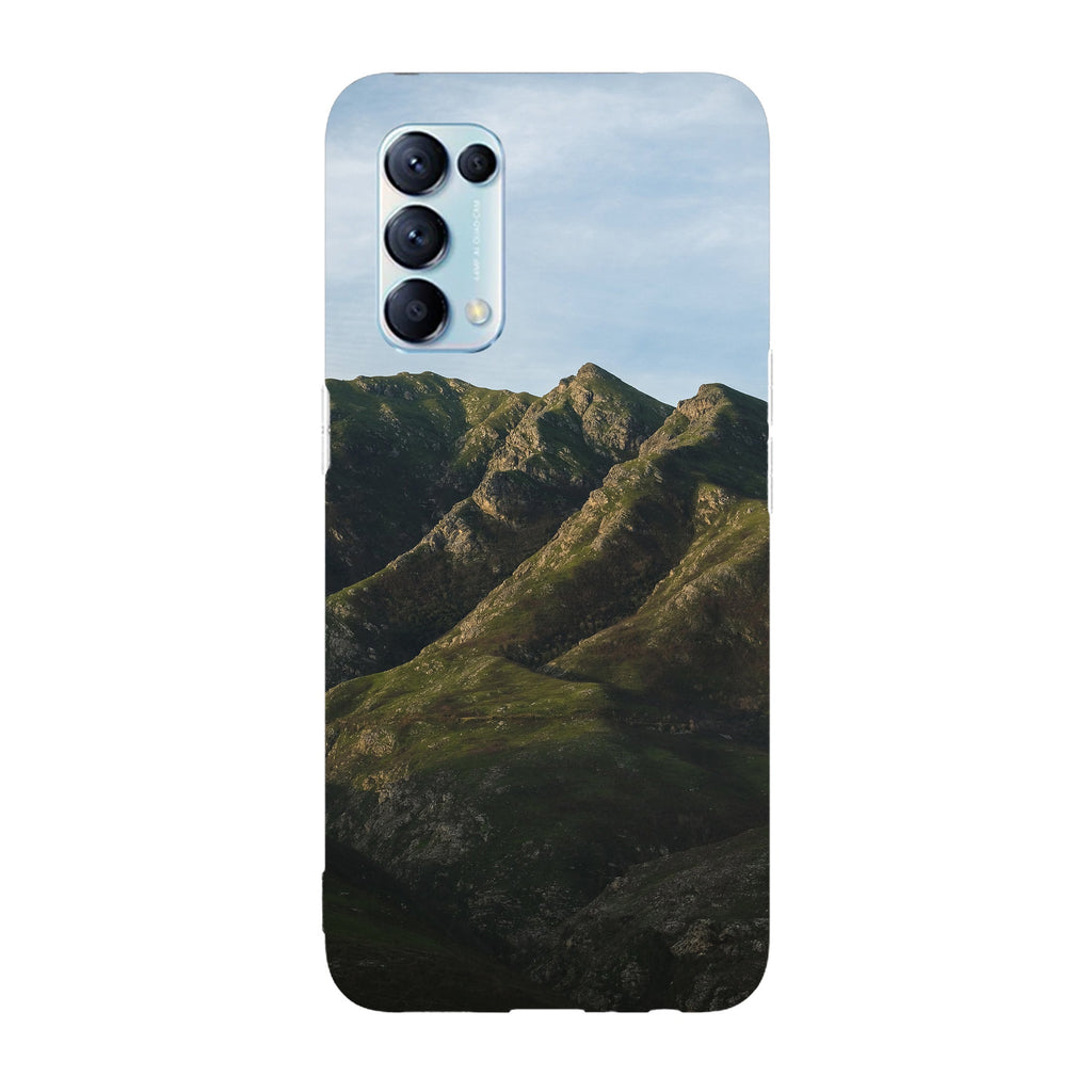 Husa compatibila cu Oppo Reno 4Z model Mountain Cliffs, Silicon, TPU, Viceversa