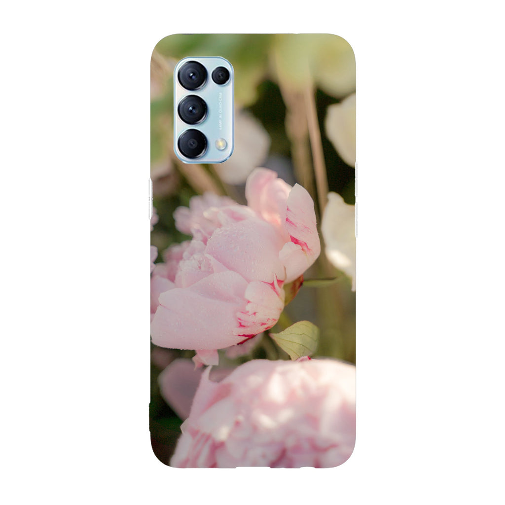 Husa compatibila cu Oppo Reno 5 4G model Chinese peony flower, Silicon, TPU, Viceversa