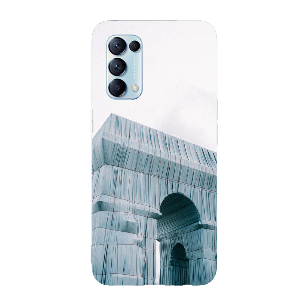 Husa compatibila cu Oppo Reno 5 4G model Christos Arc de Triomphe, Silicon, TPU, Viceversa