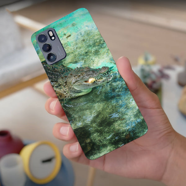 Husa compatibila cu Oppo Reno 5 4G model Alligator lunch, Silicon, TPU, Viceversa