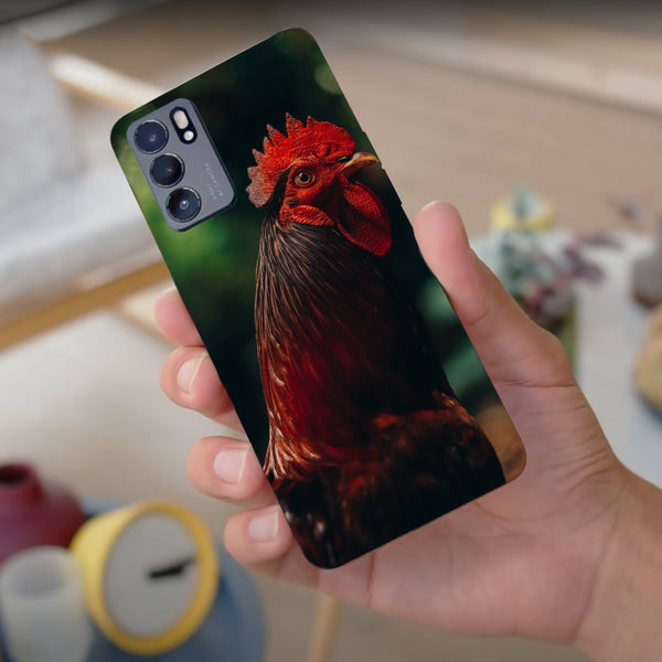 Husa compatibila cu Oppo Reno 5 4G model Animal farm, Silicon, TPU, Viceversa